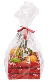Pack of 500 Gusset Bags, Clear 12 x 6 x 29. Plastic Expandable Bags 12x6x29. Thickness 1.50 mil. Polyethylene Bags for Industrial, Foodservice