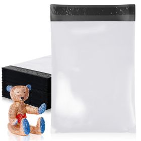 White Poly Mailers 14.5 x 19 Inches. 1000 Pack Poly Shipping Bags for Clothing with Self-Seal Tape. Stretchy Waterproof Mailers Poly Bags for Shipping