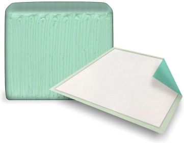10 Pack Green Underpads 30 x 36. Disposable Backsheet Pads. Incontinence Care for Men; Women. Unisex Sanitary Hygiene. Effective Leak Protection for B
