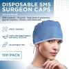 Blue Disposable Surgical Cap