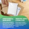 White Poly Mailers 14.5 x 19 Inches. 1000 Pack Poly Shipping Bags for Clothing with Self-Seal Tape. Stretchy Waterproof Mailers Poly Bags for Shipping