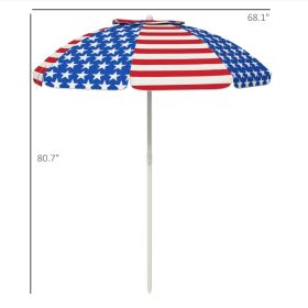Ventilated And Foldable Beach Travel Umbrella