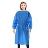 Blue Disposable Isolation Gown