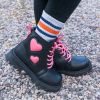 Lovely Bear - Ankle Boots For Girls - Lightweight, Non - Slip, With Zipper Closure, Waterproof