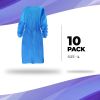 Blue Disposable Isolation Gown